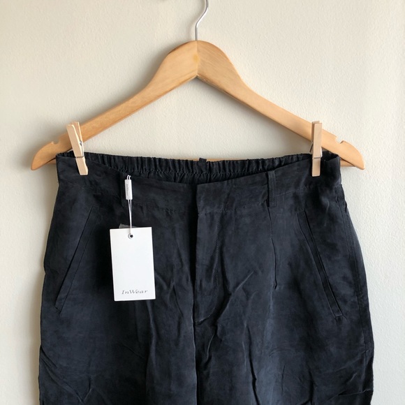 In Wear - charcoal grey cullotes - Picture 3 of 6